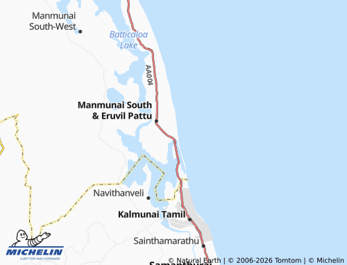Mappa MICHELIN Onthachimadam North - ViaMichelin