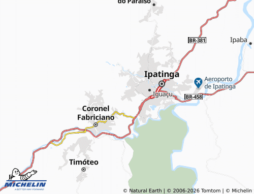 MICHELIN Bom Jardim map - ViaMichelin