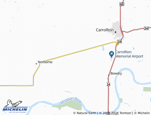 Mapa MICHELIN Moss Creek - ViaMichelin