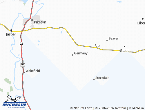 Mappa MICHELIN Germany - ViaMichelin