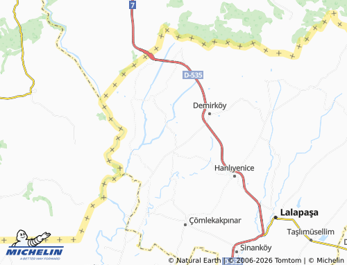 Mappa MICHELIN Dombay - ViaMichelin