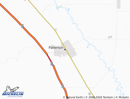 Mapa MICHELIN Patterson - ViaMichelin