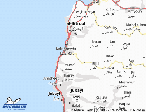 Mapa MICHELIN Fighal - ViaMichelin