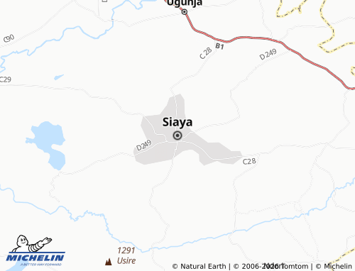 MICHELIN Siaya map - ViaMichelin