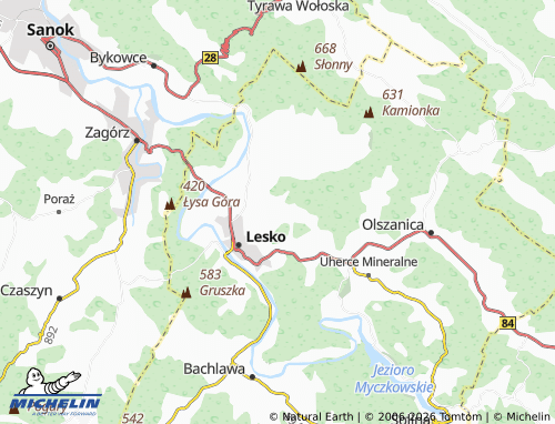 MICHELIN Jankowce map - ViaMichelin