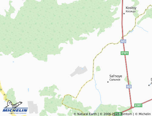 MICHELIN Voskresenovka map - ViaMichelin