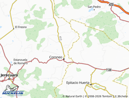 Carte MICHELIN El Capulín - ViaMichelin