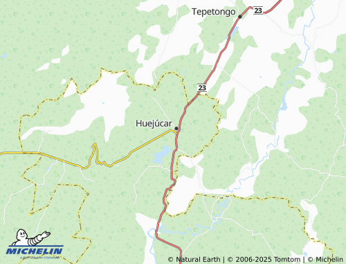 MICHELIN De Abajo map - ViaMichelin