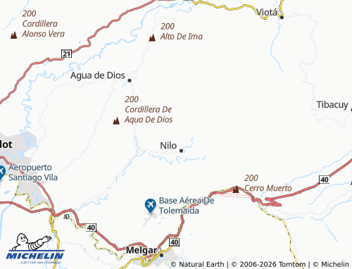 MICHELIN San Jerónimo map - ViaMichelin