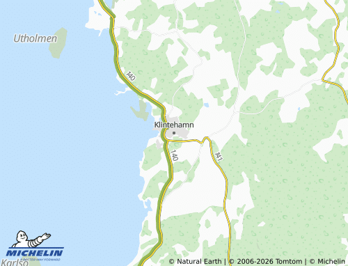 MICHELIN Klintehamn map - ViaMichelin