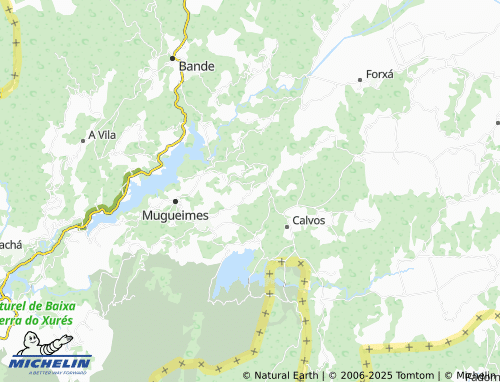 MICHELIN Couso de Salas (Santiago) map - ViaMichelin