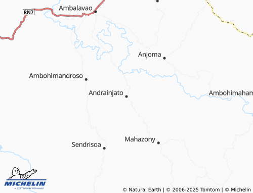 MICHELIN Andrainjato map - ViaMichelin