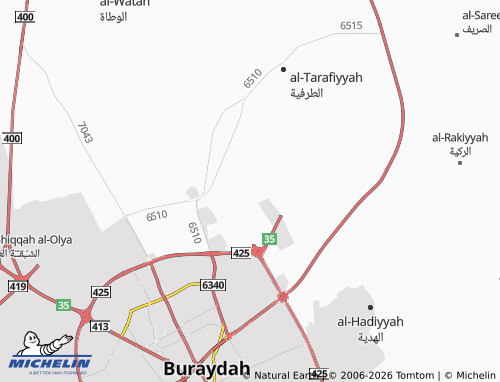 MICHELIN-Landkarte al-Nuzhah - ViaMichelin