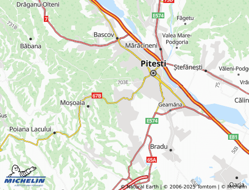 Mapa MICHELIN Smeura - ViaMichelin