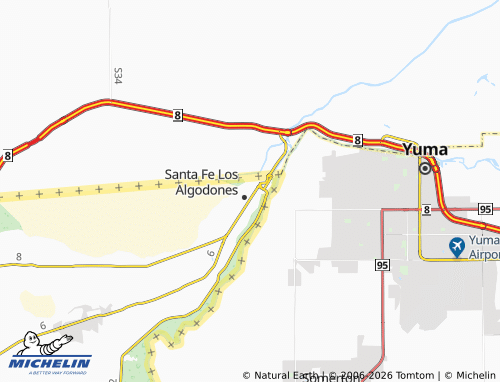 Mapa MICHELIN Del Valle - ViaMichelin