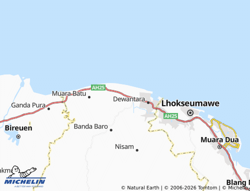 MICHELIN Ulee Reuleung map - ViaMichelin