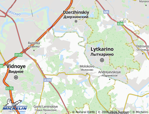 Carte MICHELIN Ostrov - ViaMichelin
