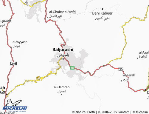 MICHELIN Maqarah map - ViaMichelin