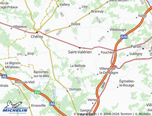 Kaart MICHELIN Coleuvrat - ViaMichelin