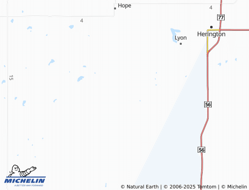 MICHELIN Ramona map - ViaMichelin