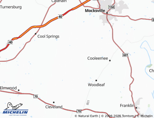 Carte MICHELIN Needmore - ViaMichelin