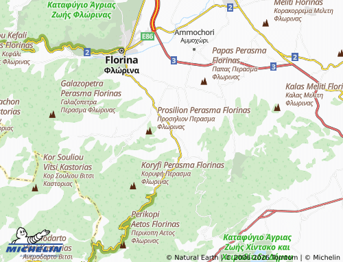 Carte MICHELIN Ydroussa - ViaMichelin