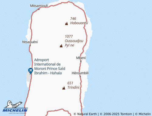 MICHELIN Kourani map - ViaMichelin