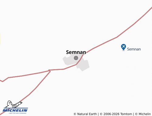 Mappa MICHELIN Semnan - ViaMichelin