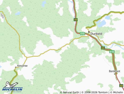Mappa MICHELIN Trochry - ViaMichelin