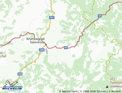 Mappa MICHELIN Kamenka - ViaMichelin