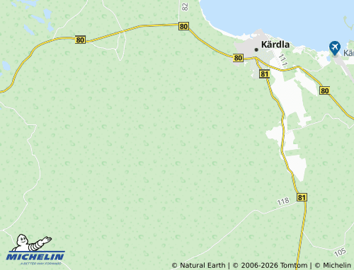 Mapa MICHELIN Kanapeeksi - ViaMichelin
