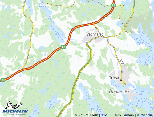 Carte MICHELIN Västerljung - ViaMichelin