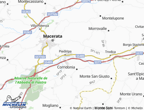 Mappa MICHELIN San Claudio - ViaMichelin