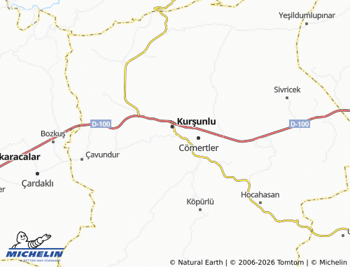 MICHELIN Yeşil map - ViaMichelin