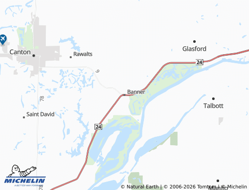 Carte MICHELIN Banner - ViaMichelin