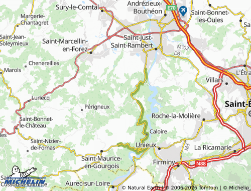 Carte MICHELIN Notre-Dame-de-Grâce - ViaMichelin