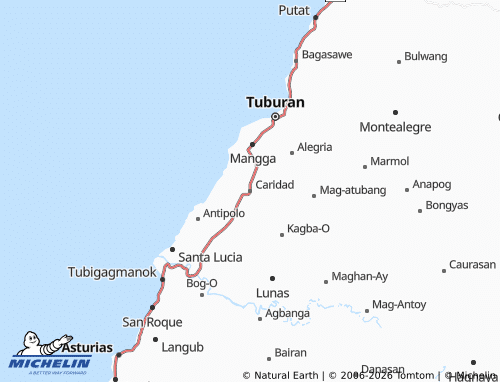 Mappa MICHELIN Caridad - ViaMichelin