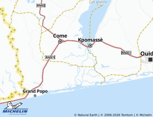 MICHELIN-Landkarte Gaheme - ViaMichelin