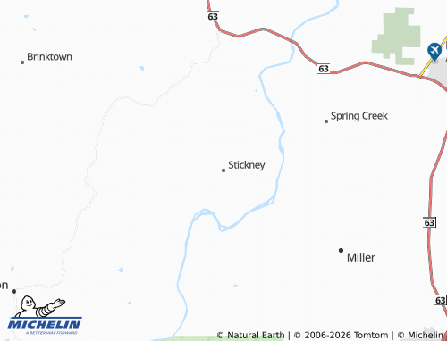 Mappa MICHELIN Stickney - ViaMichelin