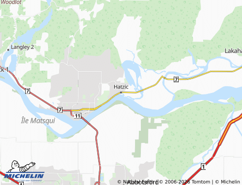 Carte MICHELIN Hatzic - ViaMichelin