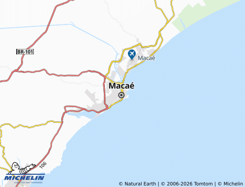 Mapa MICHELIN Cajueiros - ViaMichelin