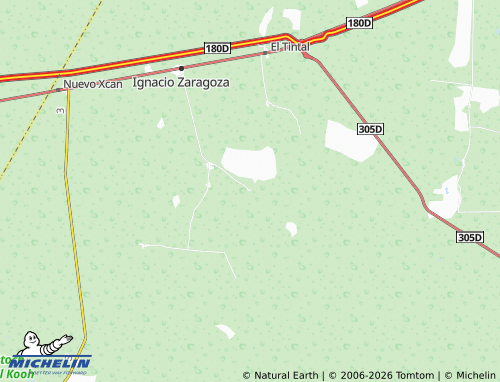 Mapa MICHELIN El Naranjal - ViaMichelin