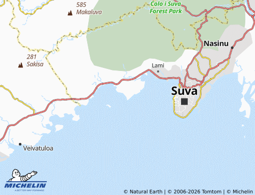 MICHELIN Muaivuso map - ViaMichelin