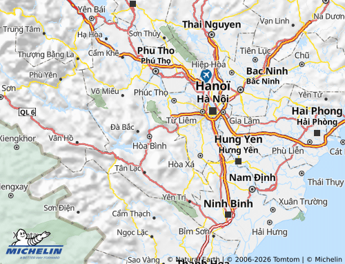 MICHELIN Lương Sơn map - ViaMichelin