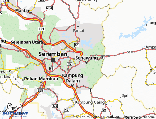 MICHELIN Desajaya Villa map - ViaMichelin