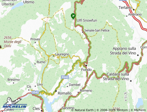 MICHELIN-Landkarte Salobbi - ViaMichelin