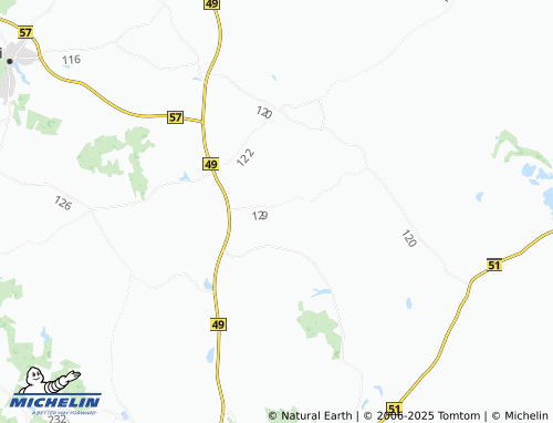 MICHELIN Võivaku map - ViaMichelin