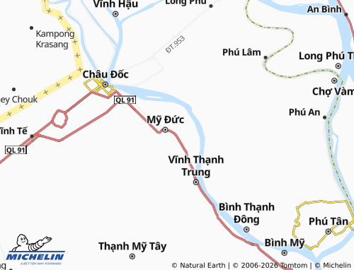 Mapa MICHELIN Khánh Hoa - ViaMichelin