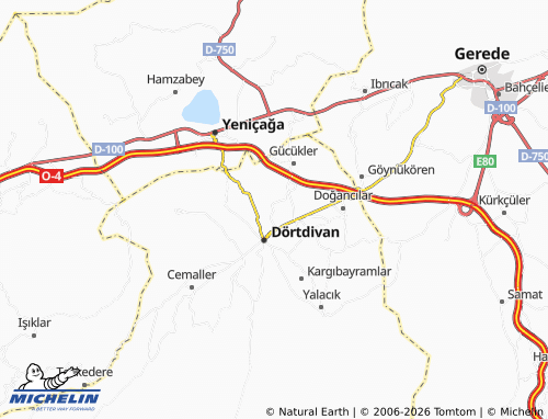 MICHELIN Ömerpaşalar map - ViaMichelin