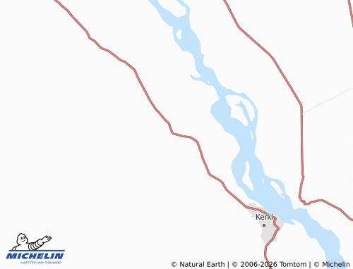 MICHELIN Astanababa map - ViaMichelin